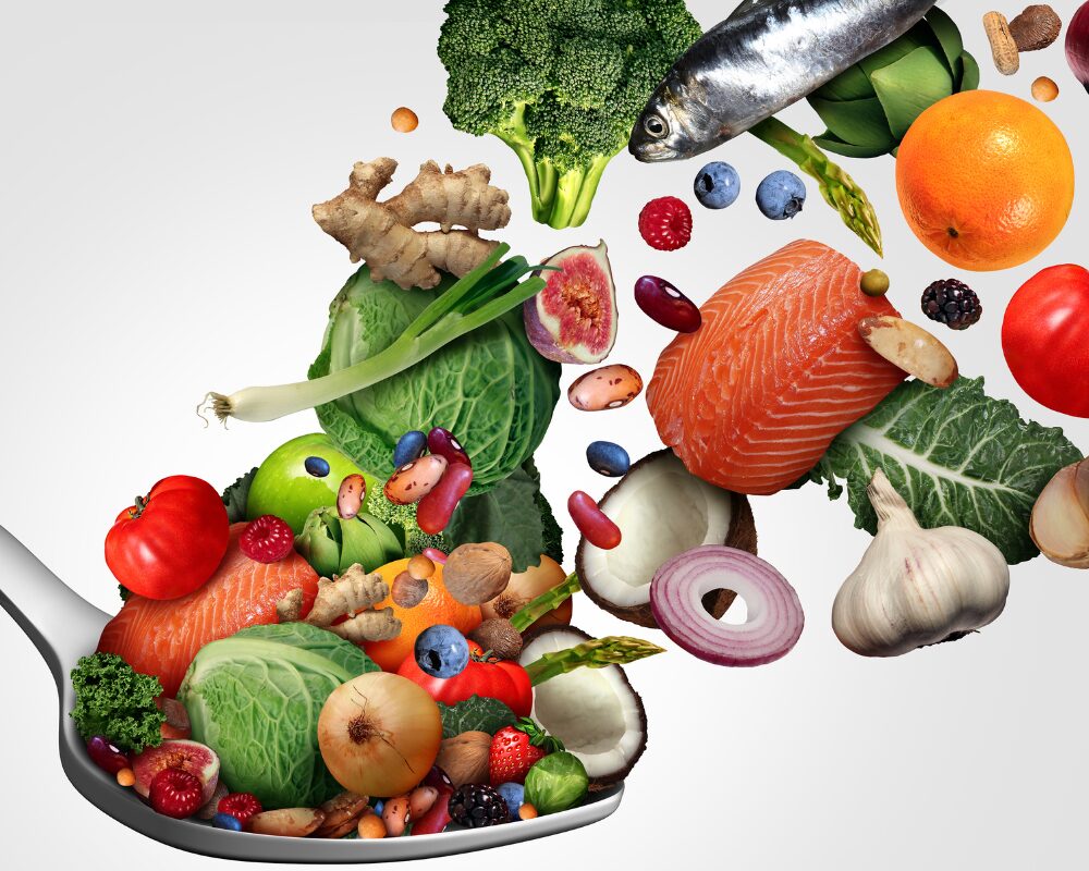 色々な食材の写真